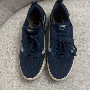 Vans Navy Canvas Slip-On with EcoCush Insole